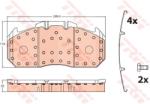 TRW set placute frana, frana disc TRW GDB5086 (GDB5086) - automobilus