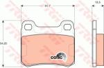 TRW set placute frana, frana disc TRW COTEC GDB294 (GDB294)