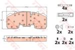 TRW set placute frana, frana disc TRW GDB5092 - automobilus