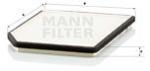 Mann-filter Filtru, aer habitaclu MANN-FILTER CU 2525 (CU 2525)