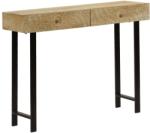vidaXL Masă consolă, 102 x 30 x 79 cm, lemn masiv de mango (246977) Comoda