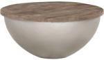 vidaXL Măsuță de cafea în formă de bol Ø60 cm, lemn masiv mango (286562) Masa de cafea