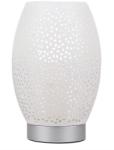 Candellux Asztali lámpa VENUS 1xE27/60W/230V fehér/ezüst CA0255 (CA0255)