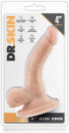 Blush Novelties Dr. Skin 4 inch Mini Cock Beige - pasiune Dildo