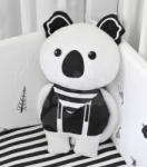 toTs Păpușă din metrial textil Koala Bamboo toT's smarTrike Black&White de la 0 luni (TO380120) Papusa