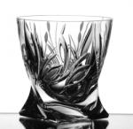Black Crystal - Ajka Viola * Kristály Whiskys pohár 340 ml (Cs17217)