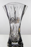Black Crystal - Ajka Viola * Kristály Váza 31, 5 cm (Orb17293)