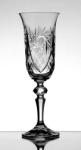 Black Crystal - Ajka Victoria * Kristály Pezsgős pohár 150 ml (L18007)