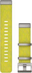 Garmin curea nailon QuickFit 22 cu model jacquard - galben (010-12738-23) - trisport