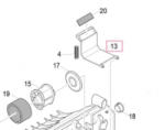 Samsung SA CLP 510 separation pad holder JC7200771A* (Eredeti) (SAJC7200771A)
