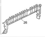 Ricoh RI A267 2724 Lower paper guide plate (RIA2672724)