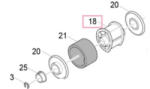 Samsung SA JC72-00773A Pickup roller SCX-5100 (SAJC7200773A)