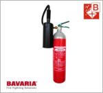  BAVARIA SIGMA AM 5 kg-os Szén-dioxiddal oltó, gázzal oltó tűzoltó készülék 89B , nem mágnesezhető