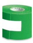 Kinesio tape (szalag) zöld 5cm x 5m