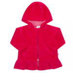 NEW BABY Plüss kapucnis pulóver New Baby Baby sötét rózsaszín - pindurka - 5 590 Ft