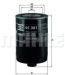 MAHLE Filtru ulei MAHLE OC 381 (OC 381) - automobilus