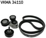 SKF Set curea transmisie cu caneluri SKF VKMA 34110 (VKMA 34110) - automobilus