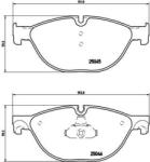 BREMBO set placute frana, frana disc BREMBO PRIME LINE P 06 076 (P 06 076)