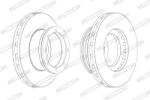 FERODO Disc frana FERODO PREMIER FCR190A (FCR190A)