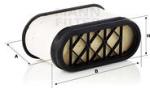 Mann-filter Filtru aer MANN-FILTER CP 33 300 (CP 33 300) - automobilus