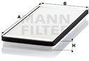 Mann-filter Filtru, aer habitaclu MANN-FILTER CU 4150 (CU 4150)