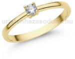  E365SB12 - GYÉMÁNT: 0.12 CT (=3.10MM Ø) Eljegyzési Gyűrű (E365SB12)