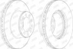 JURID Disc frana JURID 569160J (569160J) - automobilus
