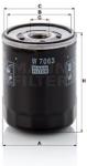 Mann-filter Filtru ulei MANN-FILTER W 7063 (W 7063) - automobilus