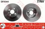 TRW Disc frana TRW DF4344 (DF4344) - automobilus