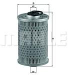 MAHLE filtru combustibil MAHLE KX 35 (KX 35) - automobilus