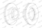 FERODO Disc frana FERODO FCR147A - automobilus