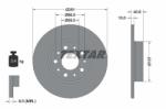 TEXTAR Disc frana TEXTAR 92244303 - automobilus - 226,56 RON