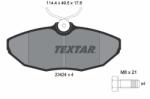TEXTAR set placute frana, frana disc TEXTAR 2342401 (2342401)