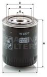 Mann-filter Filtru ulei MANN-FILTER W 930/7 (W 930/7) - automobilus