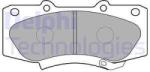 DELPHI set placute frana, frana disc DELPHI LP2244 (LP2244)