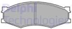 DELPHI set placute frana, frana disc DELPHI LP358 (LP358)