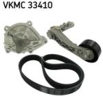 SKF Pompa apa + Set curea transmisie cu caneluri SKF VKMC 33410 (VKMC 33410) - automobilus