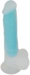 You2Toys Glow in the Dark Silicone Dildo Blue Dildo