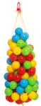 Dohány Műanyag labdák hálóban Dohány 6, 5 cm színesek 100 darab (DH458)