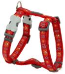 Red Dingo Paw Impressions Red Dog hám XLarge