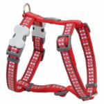 Red Dingo Reflective Red Dog hám Medium