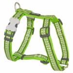 Red Dingo Reflective Lime Dog hám Medium