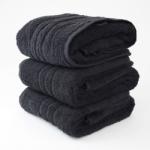 Dobrý Textil Fürdőlepedő Economy 70x140 - Fekete | 70 x 140 cm (P118760)