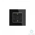 Smarthugo Egyes Fekete Üvegkeretes Konnektor (sh1500002)