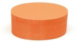  Ovális 9, 5x20, 5 cm moderációs kártya 500 db narancs