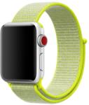 Apple Watch Sport Szövet szíj Neonzöld 38/40/41mm