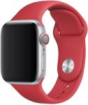 Apple Watch szilikon sport szíj Piros 42/44/45mm M/L