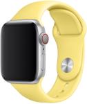 Apple Watch szilikon sport szíj Citromsárga 42/44/45mm S/M