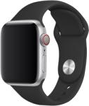 Apple Watch szilikon sport szíj Fekete 38/40/41mm M/L