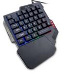 Inter-Tech Tastatura Inter-Tech Etherno KB-3035, RGB LED, USB, Black (KB-3035)